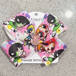 Powerpuff Girls Pink Hair Bow